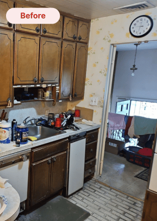 kitchen that needs remodeling on long island